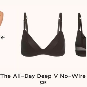 Lively - All Day Deep V No Wire Bra